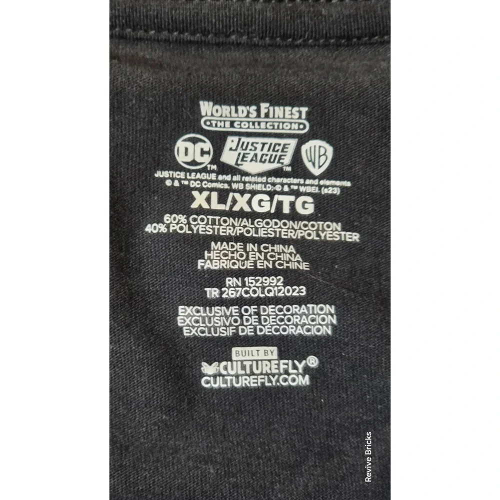 Worlds Finest JUSTICE LEAGUE Box DEATH OF SUPERGIRL Long Sleeve T-Shit Sz XL NEW - Picture 4 of 13
